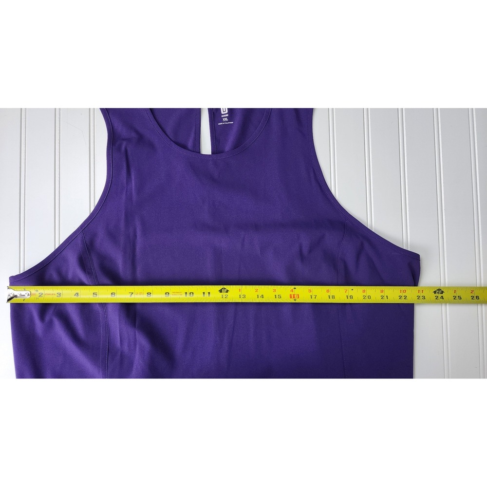 Ideology Sleeveless Midi Dress Women XXL Purple Casual - Picture 4 of 13